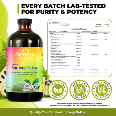 Serene Herbs Soursop Bitters Liquid